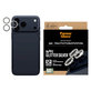 Ochranný kryt objektivu Hoops pro iPhone 17 Pro Max/17 Pro/16 Pro Max/16 Pro, Glitter Silver, PanzerGlass