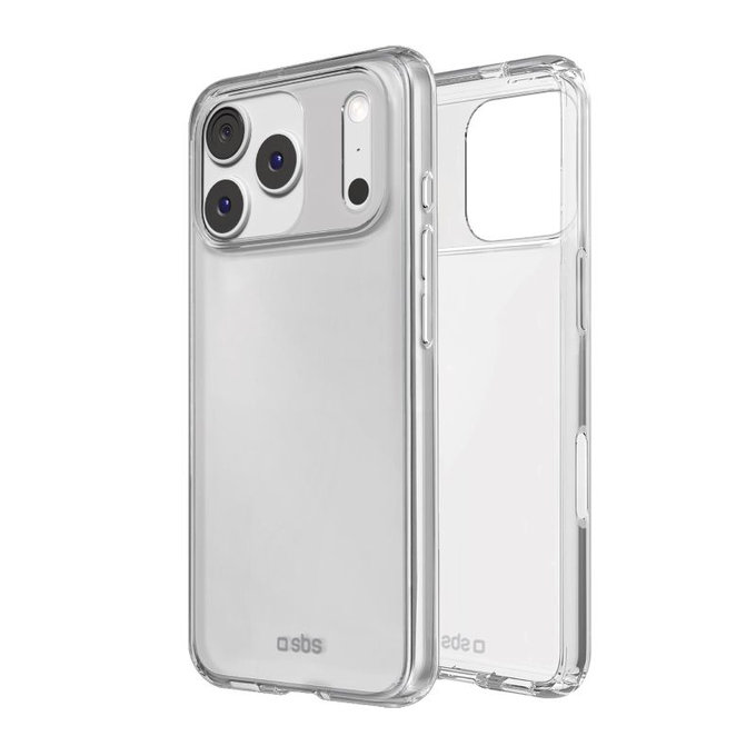SBS - Pouzdro Skinny pro iPhone 17 Pro, transparentní