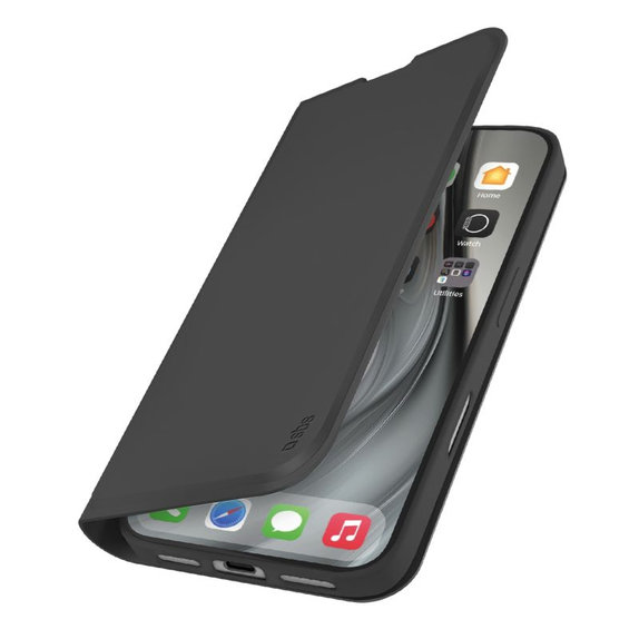 SBS - Pouzdro Book Wallet Smooth pro iPhone 17 Pro Max, černá