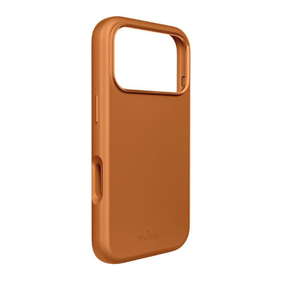 PURO - Pouzdro ICON MAG PRO s MagSafe pro iPhone 17 Pro Max, oranžová