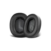Náhradní Náušníky pro JBL Live 500BT, 500BTNC, Paměťová pěna + PU kůže, Černé, 1 pár