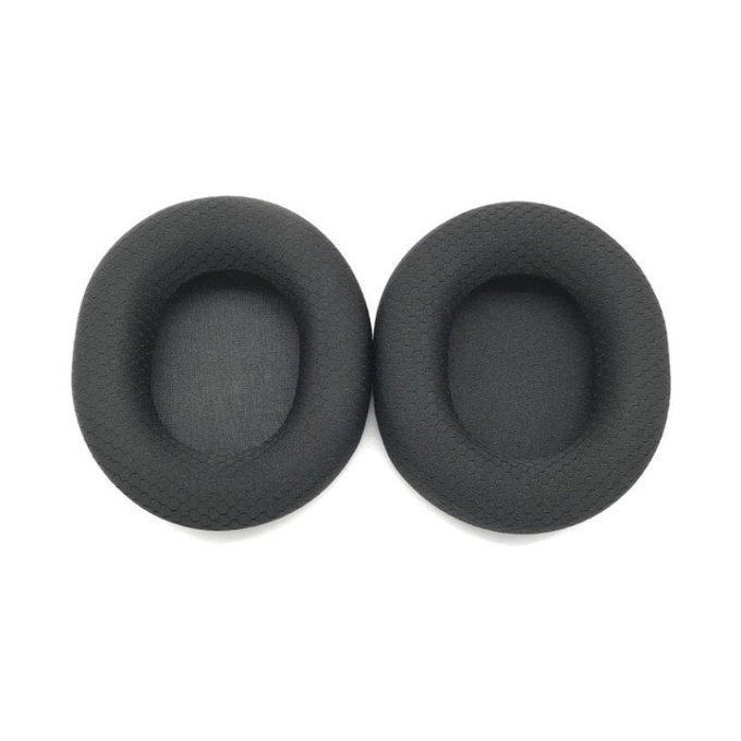 Náhradní Náušníky pro Steelseries Arctics 1, 3, 5, 7, 9 Pro, Paměťová pěna + Textil, Černé, 1 pár