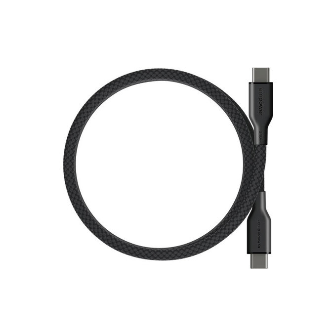 Kabel USB-C, 240 W, Magnetic, 1, 5 m, Space Black, empower