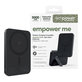 Bezdrátová PowerBank 5000 mAh s otočným stojánkem, 20 W, kompatibilní s MagSafe, Qi2/USB-C, Space Black, empower