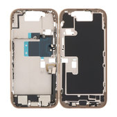 Apple iPhone 16 Pro - Střední Rám + Tlačítka Zapnutí, Hlasitosti a Kamery (Desert Titanium)