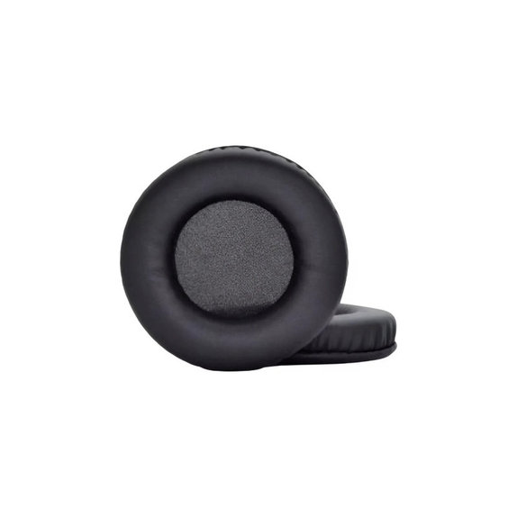 Náhradní Náušníky pro Audio-Technica ATH-A500X, A550Z, A900X, A990Z, Paměťová pěna + PU kůže, Černé, 1 pár