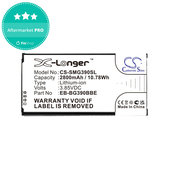Baterie pro Samsung Galaxy Xcover 4, 4S, 2800mAh, Li-Ion, 3.85V, EB-BG390BBE, HQ