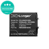 Baterie pro Honor Magic 5 Pro, 5350mAh, Li-Pol, 3.86V, HB526881EHC, HQ