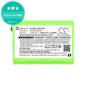 Baterie pro Motorola Talkabout T280, T200, T82, T82 Extreme, 700mAh, Ni-MH, 3.6V, HKNN4002A, HQ