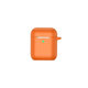 Silikonové pouzdro pro AirPods 1 a 2, oranžové