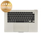 Horní rám klávesnice pro MacBook Air 15", A3114 (2024), s klávesnicí US a baterií, Starlight, 661-40268, Genuine Apple
