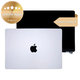 LCD displej pro MacBook Pro 14", A3112, A3185 (2024), s předním sklem a krytem, Nano-Texture, Silver, 661-41793, Genuine Apple
