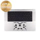 Horní rám klávesnice pro MacBook Pro 16", A3403 (2024), s klávesnicí US a baterií, Silver, 661-42824, Genuine Apple