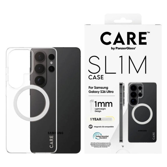 Pouzdro SL1M pro Samsung Galaxy S26 Ultra, transparentná, PanzerGlass