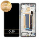 Displej pro Xiaomi Poco X7 Pro, Dotykové sklo s rámem, Yellow, 56000100O1000, Genuine Service Pack