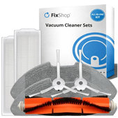 Sada náhradních dílů pro Xiaomi Mi Robot Vacuum Mop 2 Pro, 2 Lite (1x Hlavní kartáč, 2x Filtr, 2x Boční kartáč, 2x Mopovací útěrka)