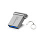 Kovový USB flash disk 64 GB, USB 3.0, stříbrný