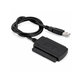 USB 2.0 na IDE / SATA adaptér pro 2,5" a 3,5" HDD/SSD, s EU napájením