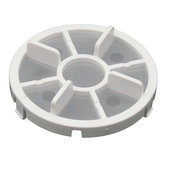 Jemný filtr motoru dokovací stanice, Bílý pro Dreame Bot L10s Pro Ultra Heat, L10s Ultra Gen2, L40 Ultra, Xiaomi Mi Robot Vacuum X10+