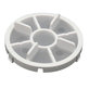 Jemný filtr motoru dokovací stanice, Bílý pro Dreame Bot L10s Pro Ultra Heat, L10s Ultra Gen2, L40 Ultra, Xiaomi Mi Robot Vacuum X10+
