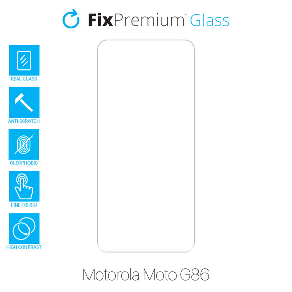 FixPremium Glass - Tvrzené sklo pro Motorola Moto G86