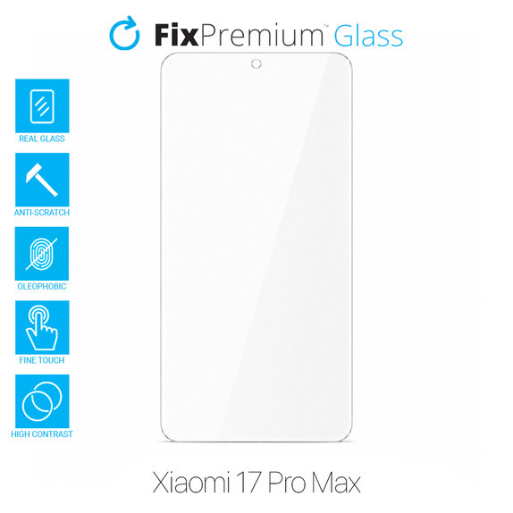 FixPremium Glass - Tvrzené sklo pro Xiaomi 17 Pro Max