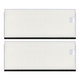 Prachový filtr, 2 ks pro Ecovacs Deebot U2, U2 Pro