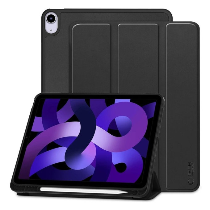 Pouzdro Sc Pen pro iPad Air 10.9" 4 / 5 / 2020-2022 / 11" 6 / 7 / 8 / 2024-2026, černá, Tech-Protect