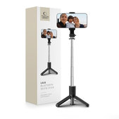Selfie tyč SE stativem L02S, černá, Tech-Protect