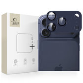 Ochrana kamery Camfull Fit+ pro iPhone 17 Pro Max, Deep Blue, Tech-Protect