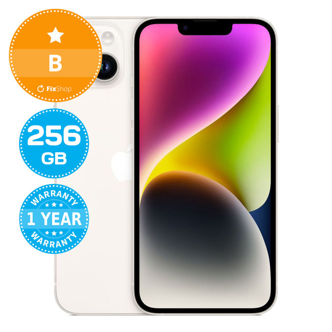Apple iPhone 14 Starlight 256GB B Repasovaný