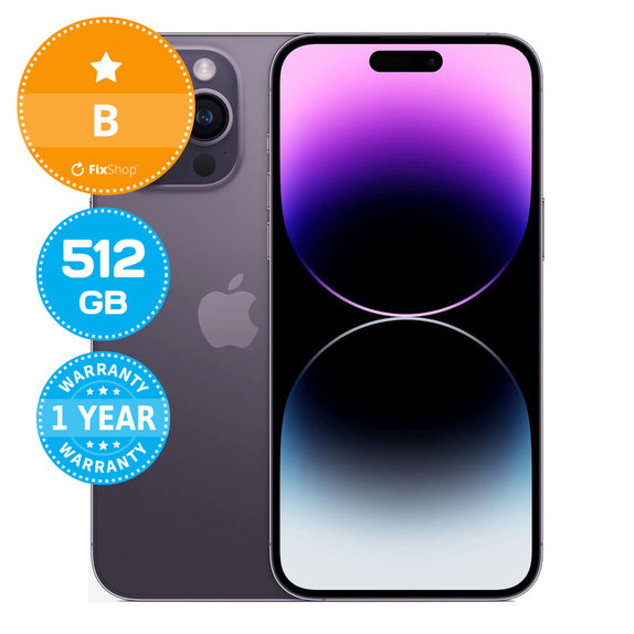 Apple iPhone 14 Pro Max Deep Purple 512GB B Repasovaný