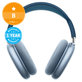 Apple AirPods Max - Sky Blue B Repasované