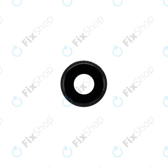 Apple iPhone XR - Sklíčko Kamery s Rámem (Black)
