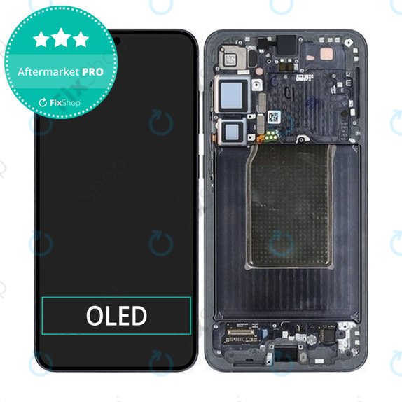 Samsung Galaxy S25 Plus - LCD Displej + Dotykové Sklo + Rám (Blueblack) OLED