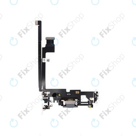 Apple iPhone 12 Pro Max - Nabíjecí Konektor + Flex Kabel (Graphite)