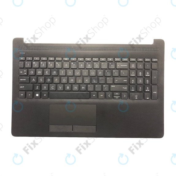 HP 15-db - Kryt C (Armrest) + Klávesnice (US) - 77034787 Genuine Service Pack