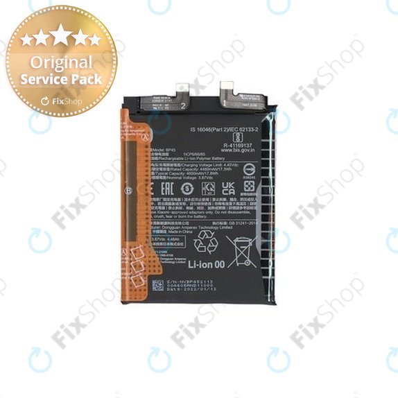 Xiaomi 12 Pro 2201122C 2201122G - Baterie BP45 4600mAh - 460200009A1G Genuine Service Pack