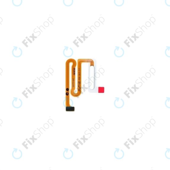 Samsung Galaxy A13 A135F - Senzor Otisku Prsta + Flex Kabel (White) - GH96-15035D Genuine Service Pack