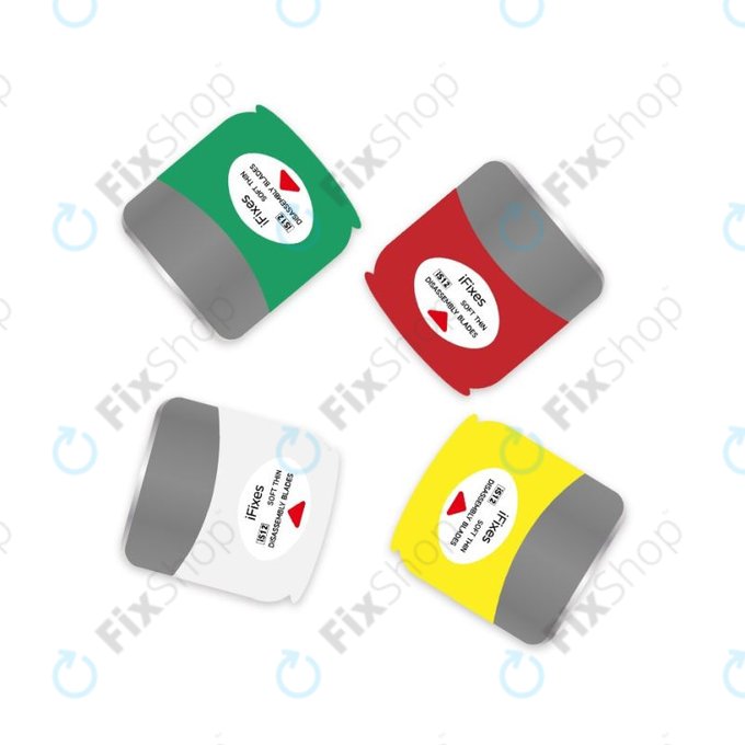 iFixes iS12 - tenké čepele na demontáž, 0.15mm, set 4 ks