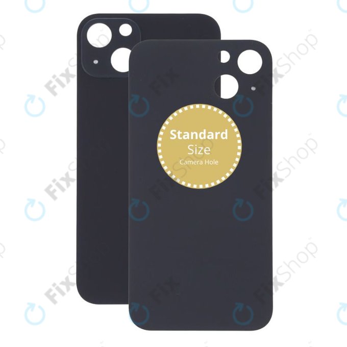 Apple iPhone 13 - Sklo Zadního Housingu (Midnight)