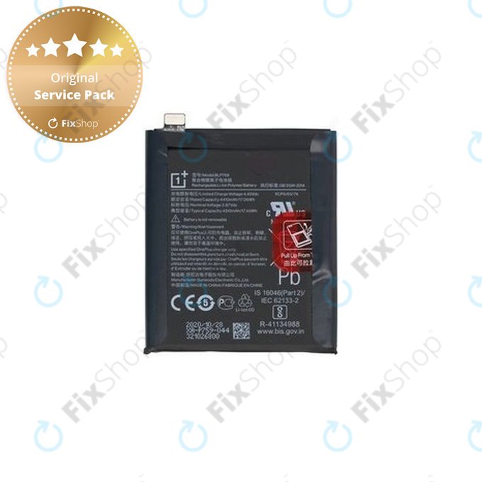 OnePlus 8 Pro - Baterie BLP759 4510mAh - 1031100013 Genuine Service Pack