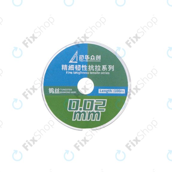 XHZC - Drát pro oddělování LCD displejů (0.02mm x 100m)