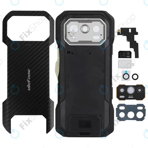 Ulefone Armor 27T Pro - Bateriový Kryt Komplet (Black)