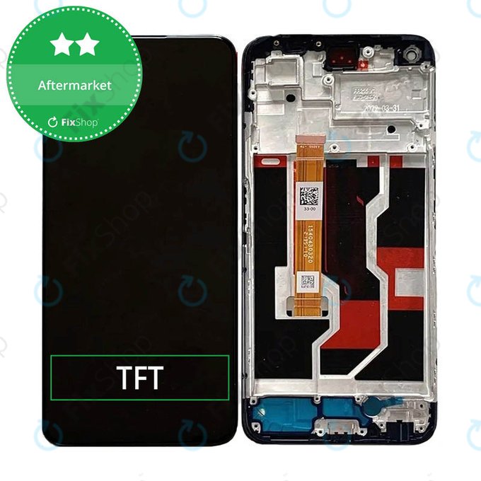 Realme 9i RMX3491 - LCD Displej + Dotykové Sklo + Rám TFT