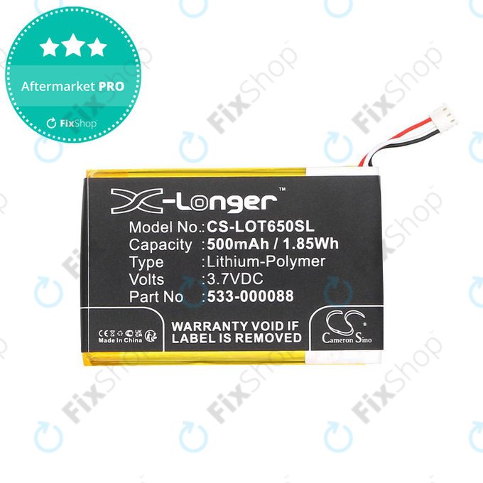 Baterie pro Logitech Mx Master, 500mAh, Li-Pol, 3.7V, 533-000088, HB303450, HQ