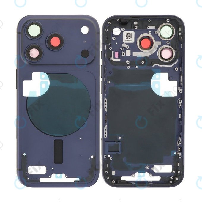 Zadní Housing pro iPhone 17 Pro Max, Dark Blue