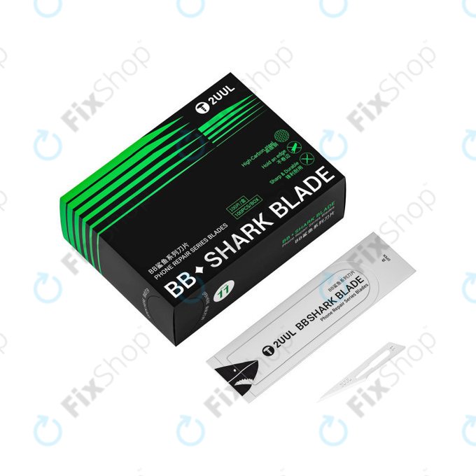 Skalpelové čepele Shark No.11, BB, 2UUL DA18, 100ks/box