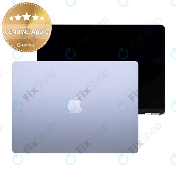 LCD displej pro MacBook Air 13", A3240 (2025), s předním sklem a krytem, Sky Blue, 661-50106, Genuine Apple