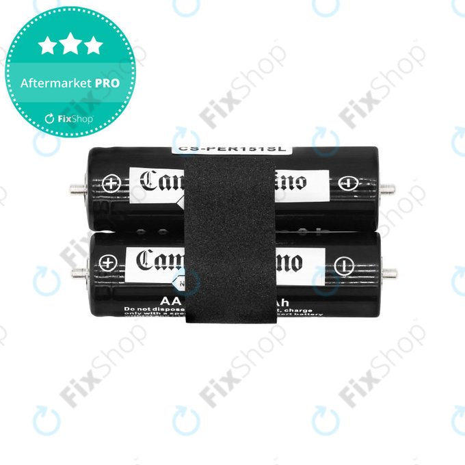 Baterie pro Panasonic ER-DGP72, Braun Flex XP 5720, 2000mAh, Ni-MH, 1.2V, WER1511L2508, HQ